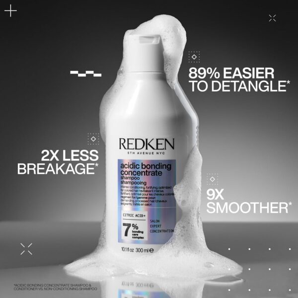 Redken Bonding Shampoo for Damaged Hair Repair  300ml - Image 4